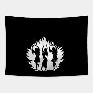 Black Forever Tapestry