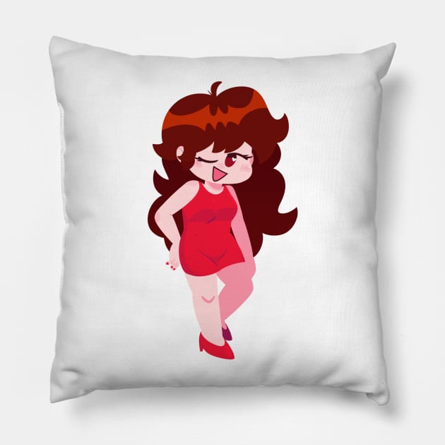 FNF Girlfriend Pillow by PuppyRelp