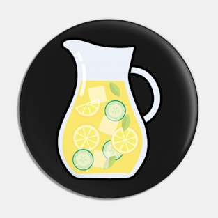 Cucumber Mint Lemonade Pin