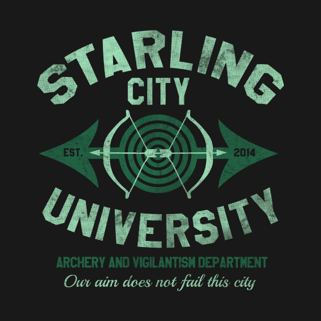 Discover Starling City University - Arrow - T-Shirt