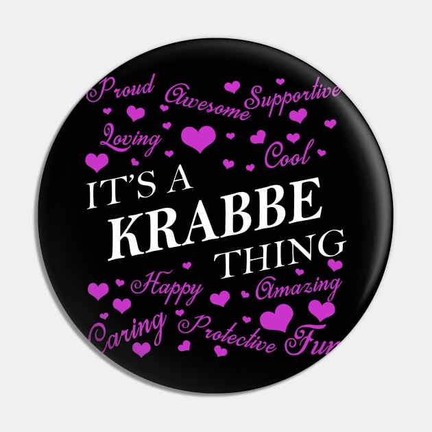 It's a KRABBE Thing Pin by YadiraKauffmannkq