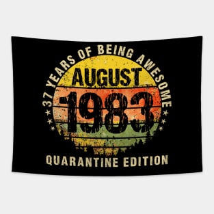 37 Years Being Awesome August 1983 Edition Tapestry