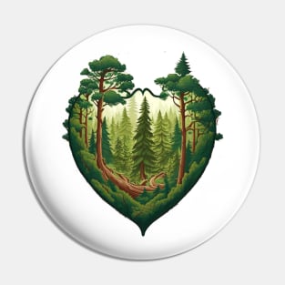 Nature Lover Deer - Designs for a Green Future and Hunters Pin