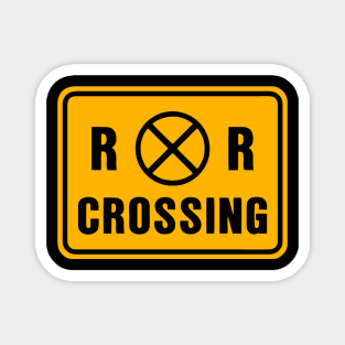 Railroad Crossing Indicator Magnet