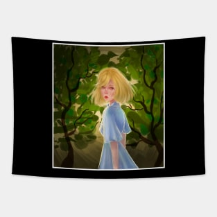 Spring crying Tapestry
