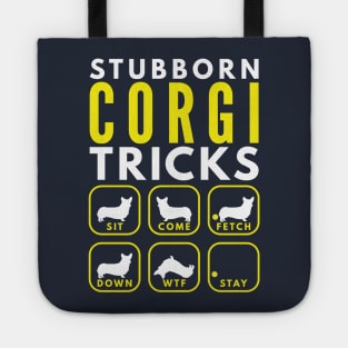 Stubborn Corgi Tricks - Dog Training Tote