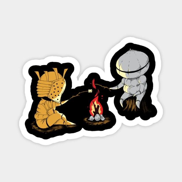 Bonfire Buddies Magnet by Pengew