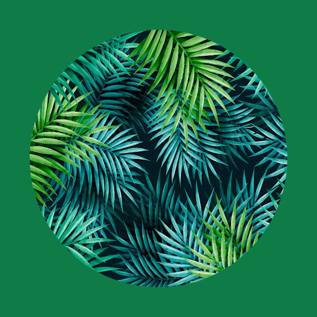 Exotic Palm Leaves by Blue Planet Boutique