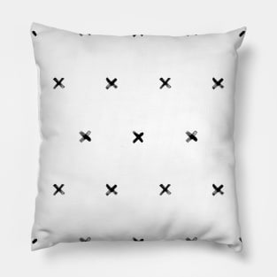 Polkadot Crosses - Open Pillow