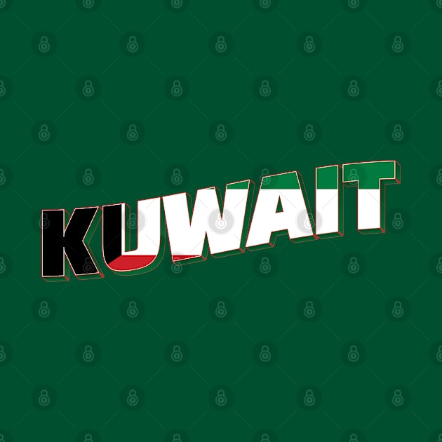 Kuwait Vintage style retro souvenir by DesignerPropo