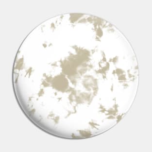 Natural beige and white Storm - Tie-Dye Shibori Texture Pin