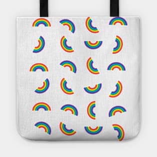 Rainbow Pattern Tote