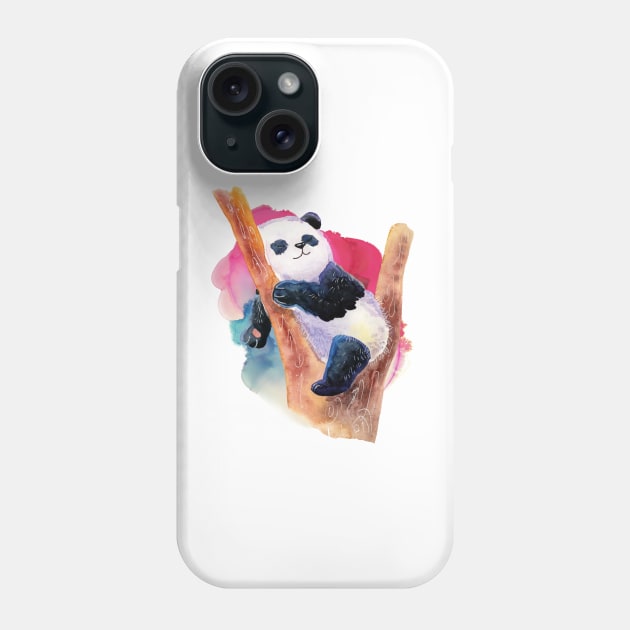 Napping Time Cute Panda - Adorable Panda - Kawaii Panda Phone Case by Suga Collection