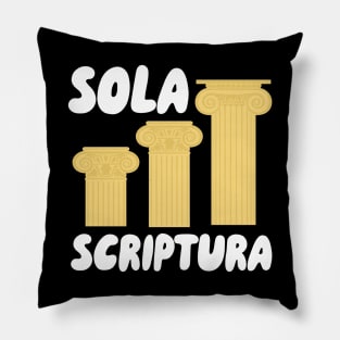 Sola Scriptura Pillow