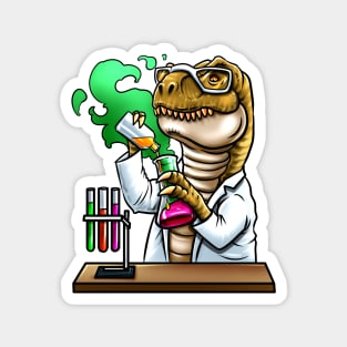 Chemistry Dinosaur T-Rex Magnet