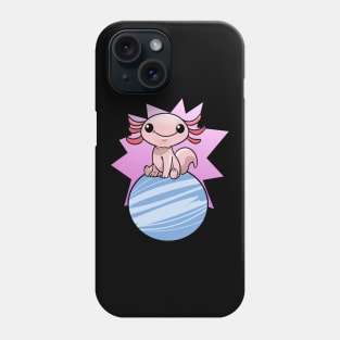 Pastel Goth Axolotl Astronaut Kawaii Phone Case