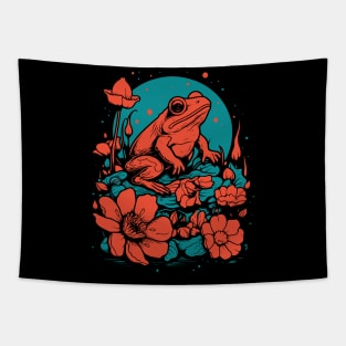 Goth Poison Frog Tapestry