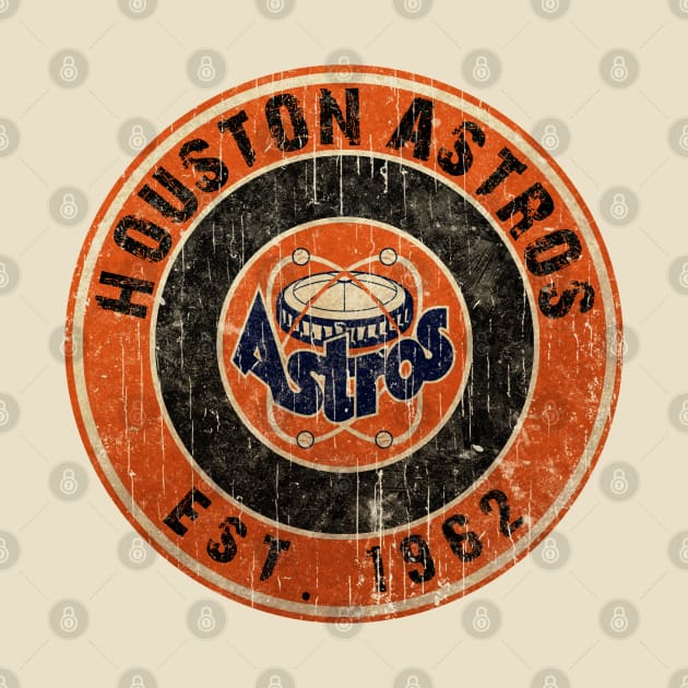 Retro Vintage Houston Astros 70s by LEMESGAKPROVE