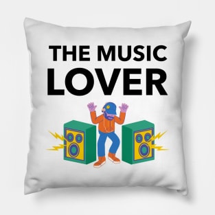 The Music Lover Pillow