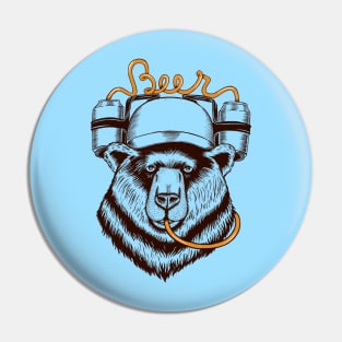 bear love beer Pin