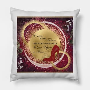 Futuristic Once Upon a Time Pillow