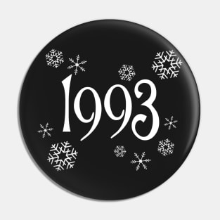 Creepy "1993" Christmas Pin