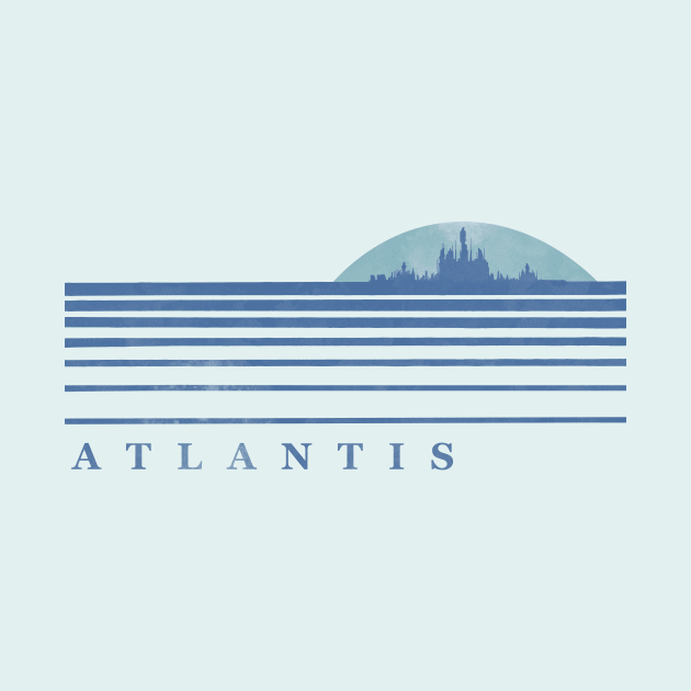 Stargate Atlantis Retro Cityscape by Earl Grey