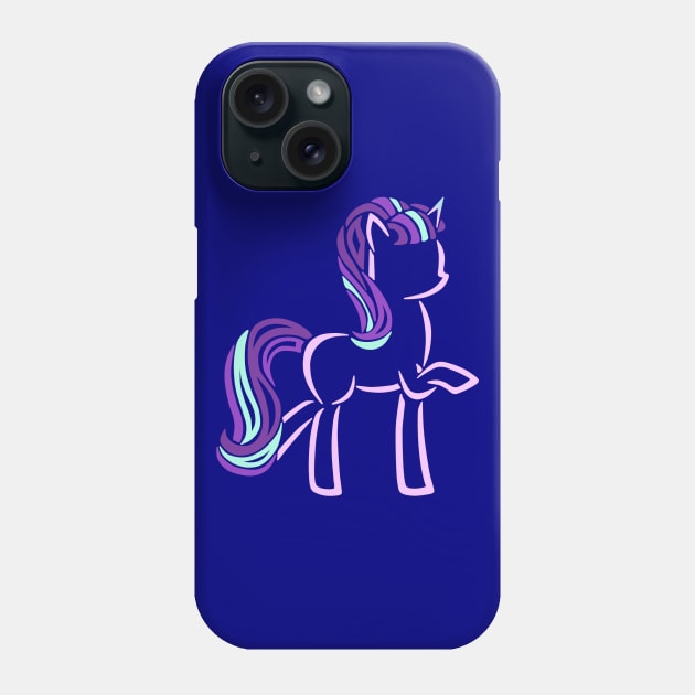 Tribal Pony - Starlight Glimmer Phone Case by Alaina Williams