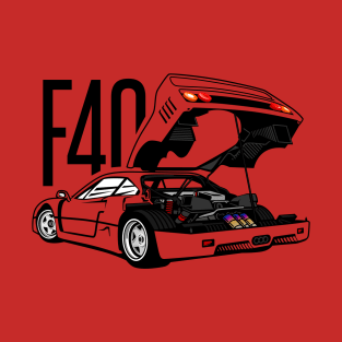 Ferrari F40 T-Shirt