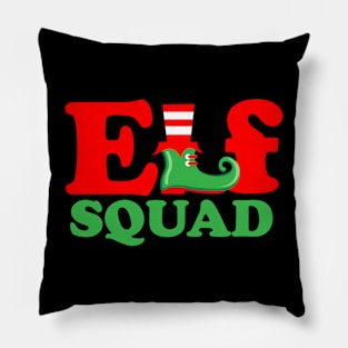 Elf Squad logo design Pillow