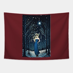 Beautiful girl Tapestry