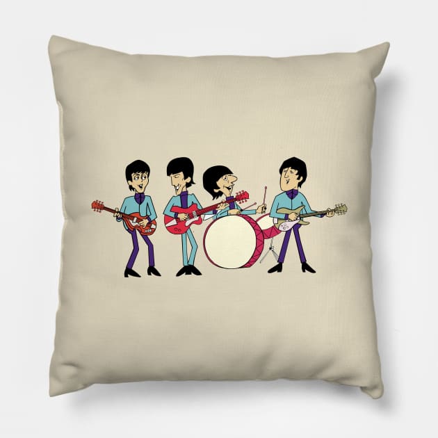 Cute The Music Pillow by TheMusicFav