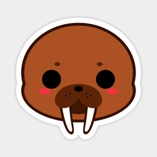 Cute Walrus Magnet