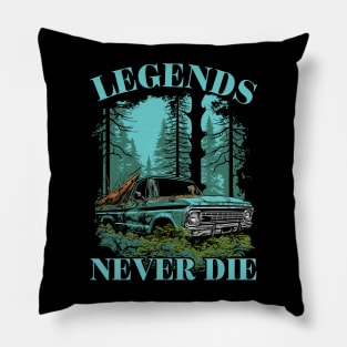 Legends Never Die Pillow