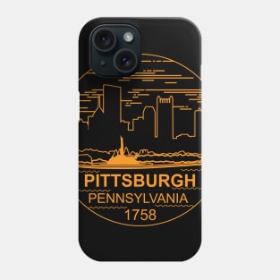 Pittsburgh Line Logo Phone Case