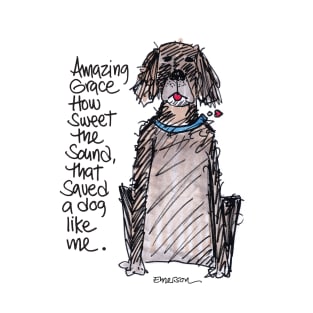 Amazing Grace Dog T-Shirt