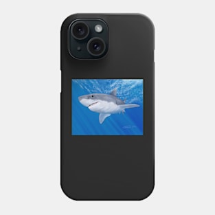 Shark Under Water Phone Case