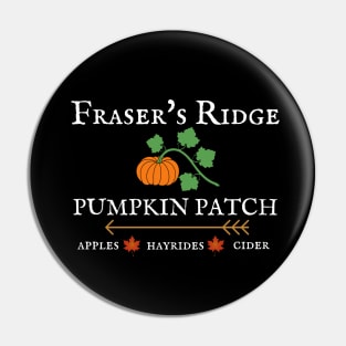 Fraser's Ridge North Carolina Pumpkin Patch Fall Festival Pin