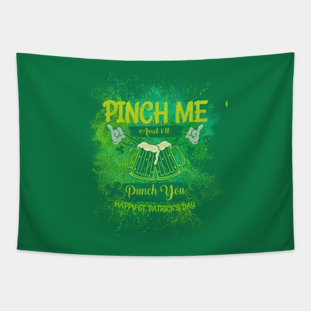 Pinch Me And I'll Punch You Tapestry by valsymot