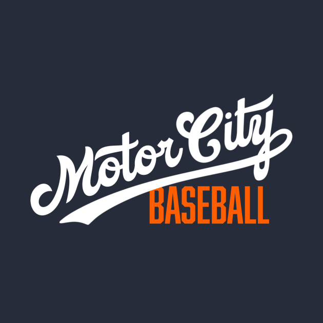 Motor City Baseball by Throwzack