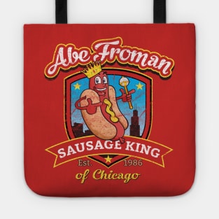 Abe Froman Sausage King of Chicago Worn Out Tote