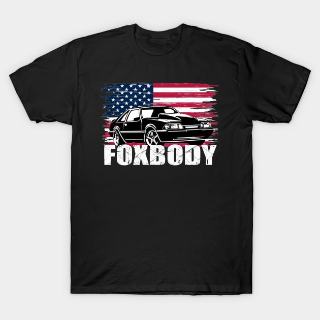 American Foxbody Muscle Car 5.0l T Shirt American Foxbody Muscle Car 5.0l T Shirt