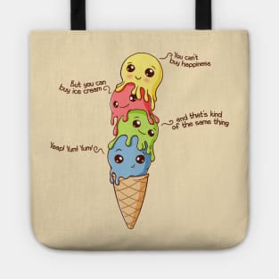 Ice Cream Happiness Tote