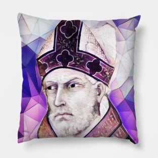 St. Augustine Pink Portrait | St. Augustine Artwork 9 Pillow