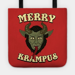 Merry Krampus Tote