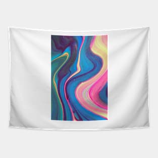 Abstract Aesthetic Y2K Marble Swirl Colorful Phone Case Tapestry