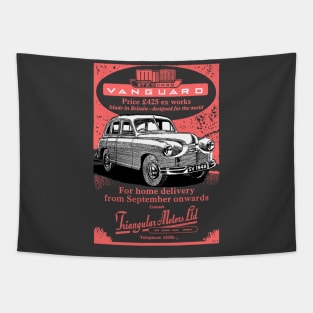 STANDARD VANGUARD - advert Tapestry