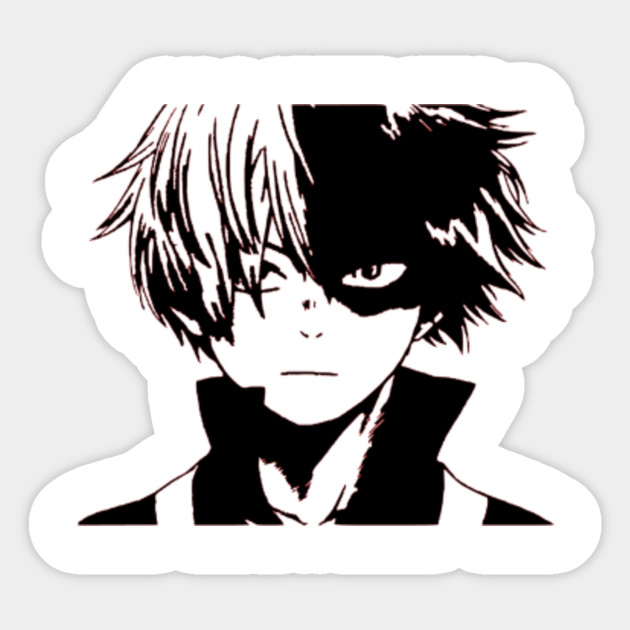 Wallpaper Todoroki Shoto My Hero Academia Todoroki Sticker Teepublic Free HD