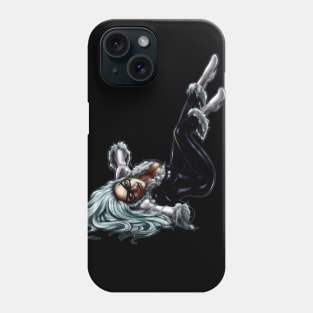 Black Cat in Color Phone Case