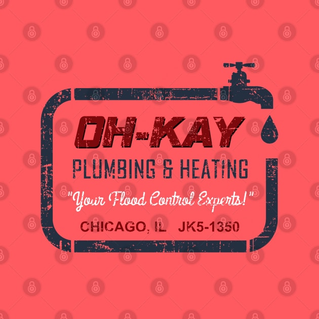 OH-KAY, Plumbing & Heating, distressed by MonkeyKing